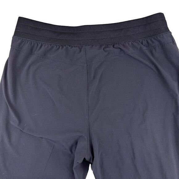 T by Talbots Pull On Lounge Active Pants M Navy Blue Stretch Lined Warm Walking - Picture 5 of 15